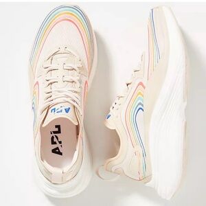APL Women's Cream Multicolor Sneakers